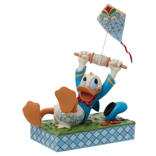 A Flying Duck (Donald Flying a Kite Figurine) 15,5 cm - Image 2