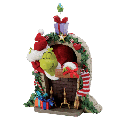 Up the Chimney (Grinch) 28 cm