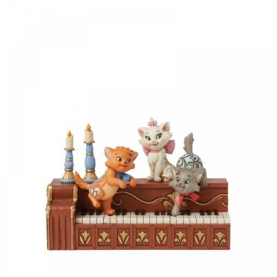 Paws at Play (Aristocat Kittens on Piano Figurine) 12,5 cm