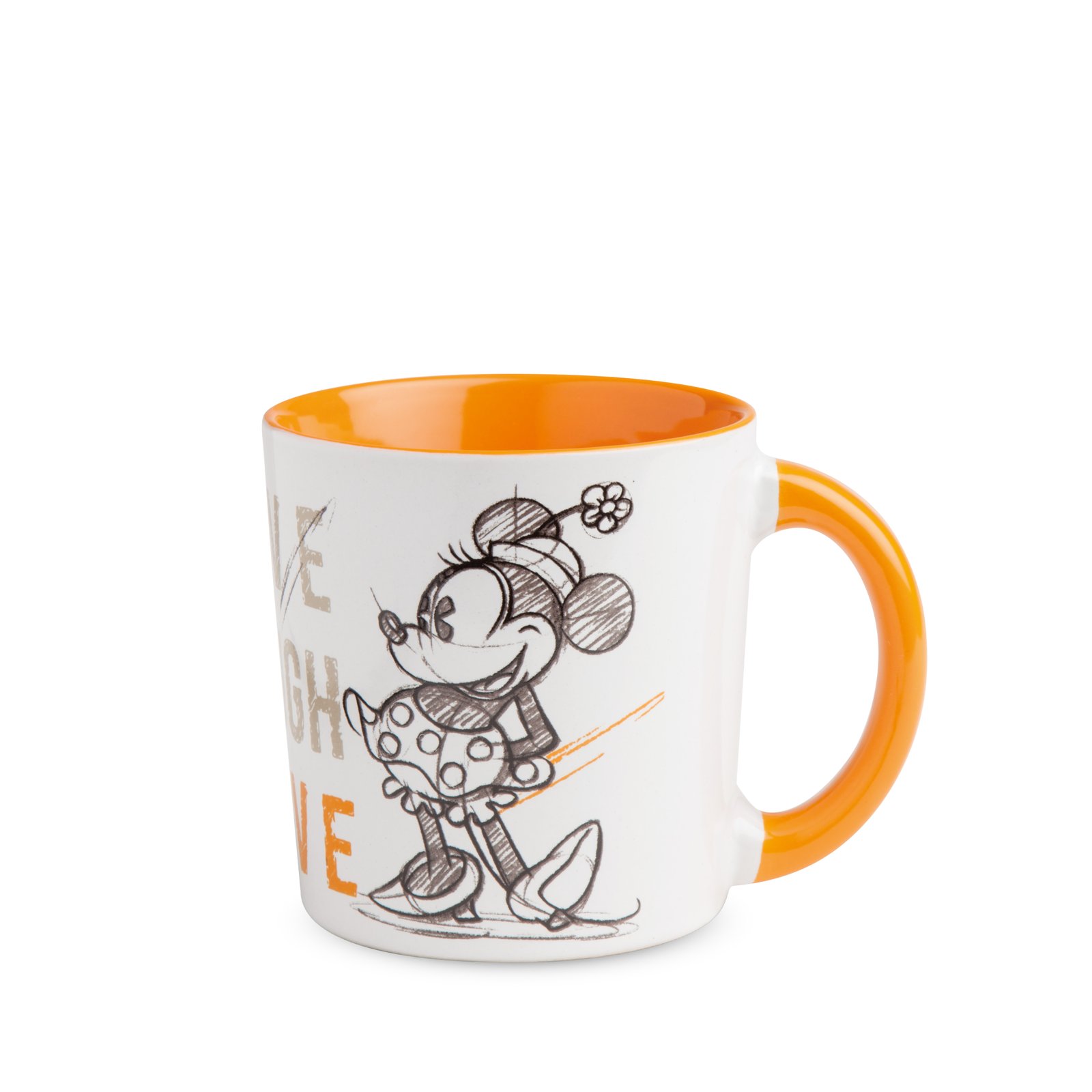 Mug Minnie Live Laugh Love Orange 390 ml