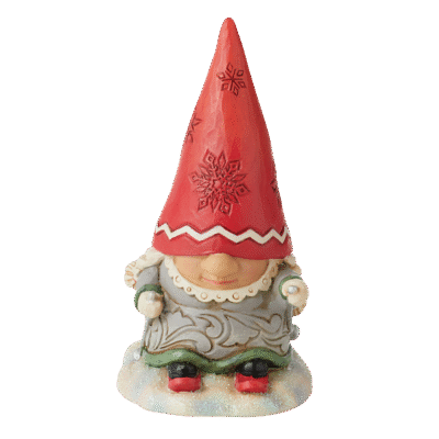 Gnome on the Slopes (Gnome Skier with Braids) 16,5 cm