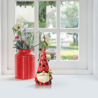 Cute as a Bug (Ladybug Gnome Figurine) 16,5 cm