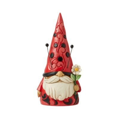 Cute as a Bug (Ladybug Gnome Figurine) 16,5 cm