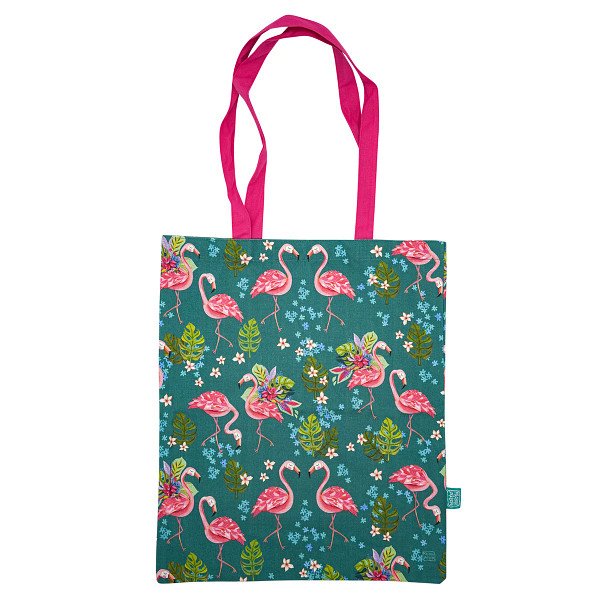 Τσάντα Πάνινη Flamant Rose Recto Verso 44 cm