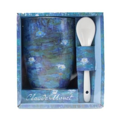 Κούπα Με Κουταλάκι "Les Nympheas" Monet 300 ml 12 cm