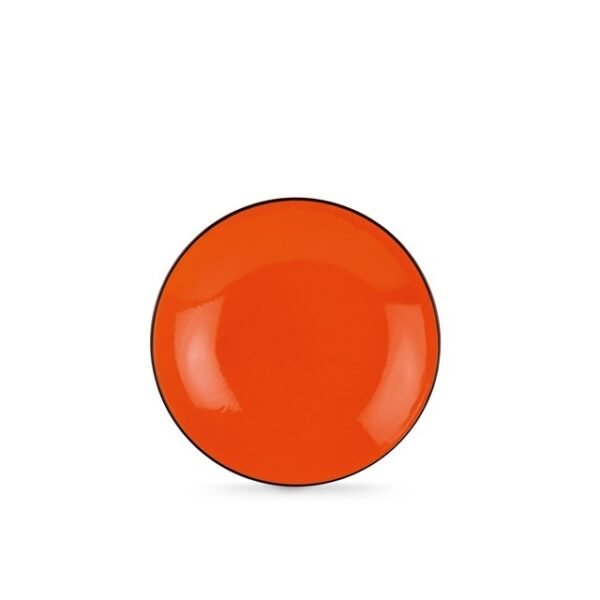 Set 6 Soup Plates Cocorico' Orange 21 cm