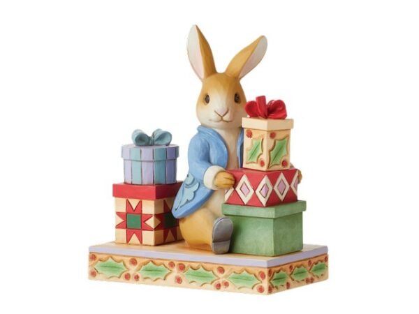 Presents of Happiness, Joy and Love (Peter with Presents Figurine) 8 cm