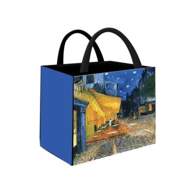 Τσάντα Καλάθι "Cafe Le Soir" Van Gogh 46x40x19 cm