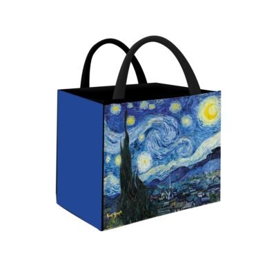 Τσάντα Καλάθι "Nuit Etoilee" Van Gogh 46x40x19 cm