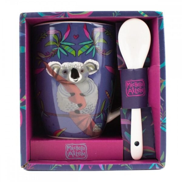 Κούπα Με Κουταλάκι Koala 300 ml 13x12 cm