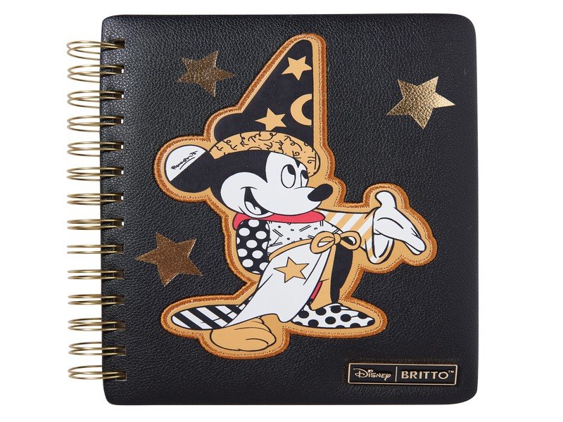 Sorcerer Mickey Mouse Midas Notebook Britto 20 cm