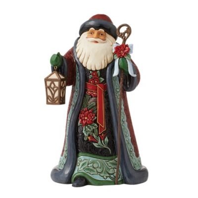 Santa with Cane Figurine 25,5 cm