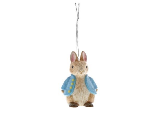 Peter Rabbit™ Sculpted Hanging Ornament 9,0 cm