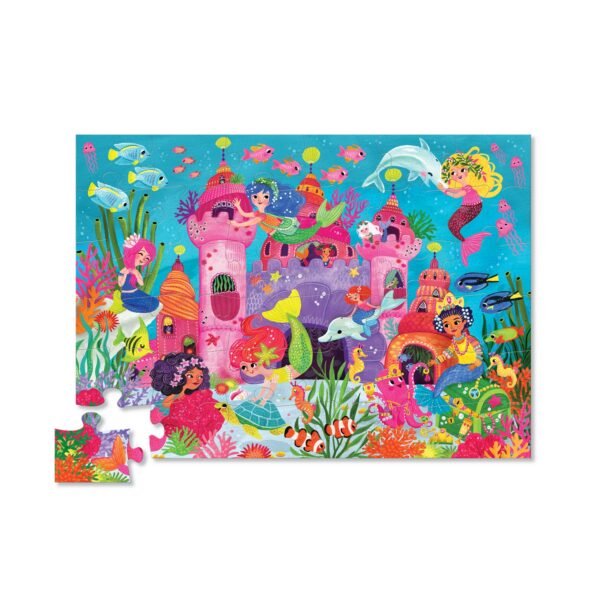 36-pc Puzzle Mermaid Palace - Image 2