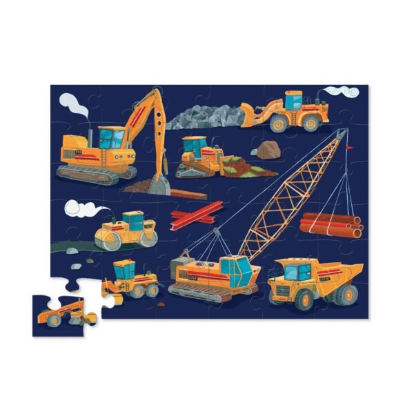 36-pc Puzzle Construction Zone - Image 2