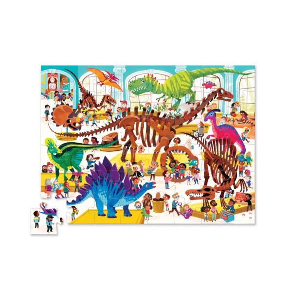 48-pc Day at the Dinosaur Museum - Image 2