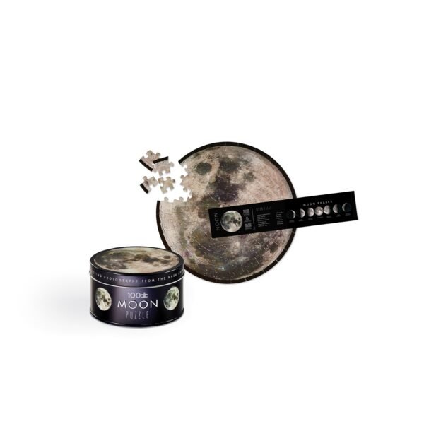 100-pc NASA Tin Puzzle Moon