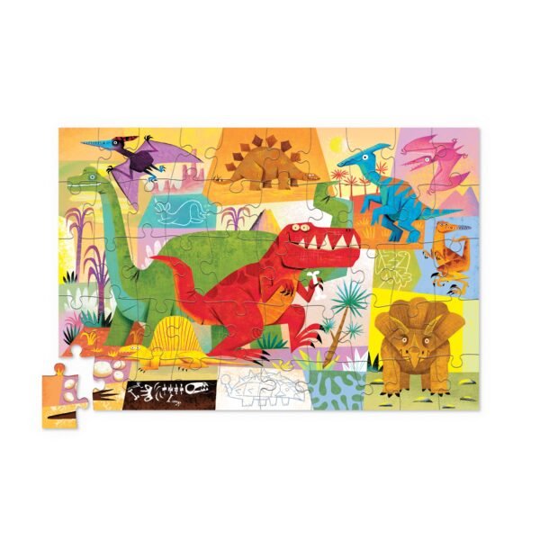 50-pc Tin Puzzle Dino World - Image 2