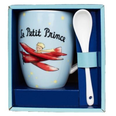 Κούπα Με Κουταλάκι "Avion" Petit Prince 300 ml 10 cm