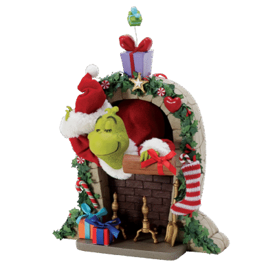 Up the Chimney (Grinch) 28 cm