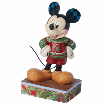 All Decked Out (Mickey Mouse Ugly Sweater Figurine) 14 cm