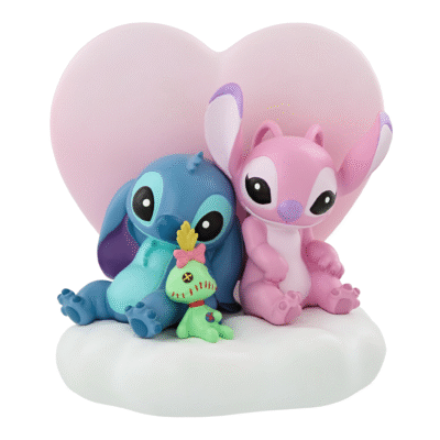 Light Up Stitch & Angel 16 cm