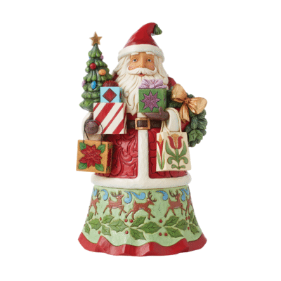 All Wrapped Up (Santa with Gifts Figurine) 26,5 cm