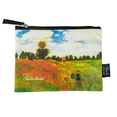Τσαντάκι "Les Coquelicots" Monet 20x15 cm