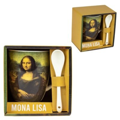 Κούπα Με Κουταλάκι "Mona Lisa" Da Vinci 300 ml 13x12 cm