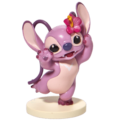 Angel Flower Mini Figurine 8,5 cm