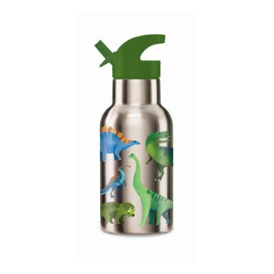 Stainless Bottle/Dino World 400 ml 19 cm