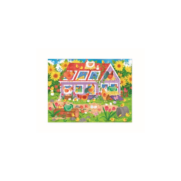 50 Pc House Puzzle/Chicken Coop 16 cm - Image 2