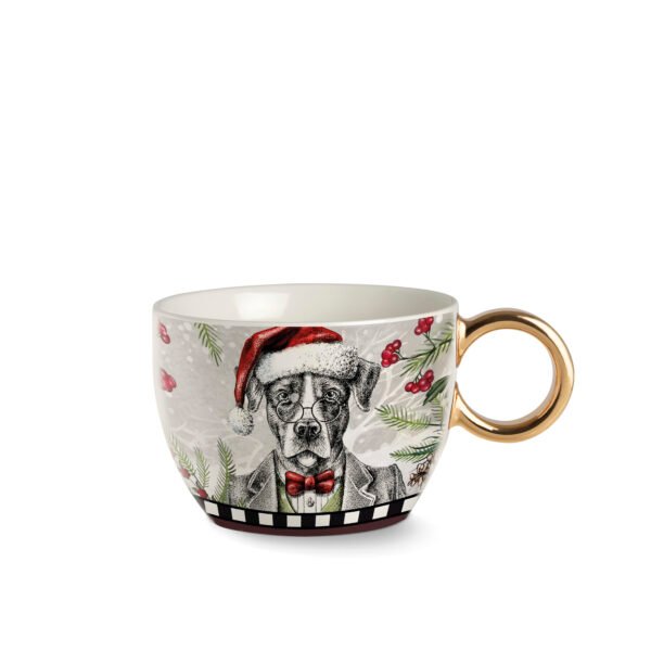 Breakfast Cup Christmas Dog 530 ml