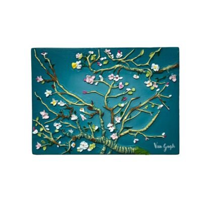 Μαγνήτης Ρητίνης "Les Amandiers" Van Gogh 5x7 cm