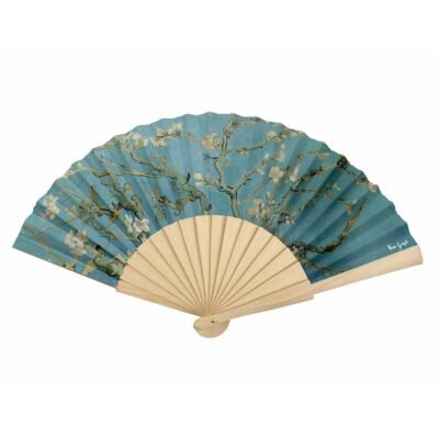 Βεντάλια "Les Amandiers" Van Gogh 21x37 cm