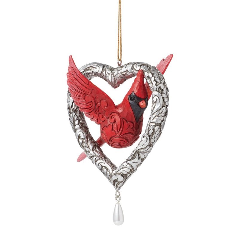 Forever in my Heart Caring Cardinal Hanging Ornament 12,5 cm - Image 2