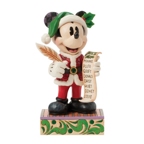 Twenty Years of Magic (Santa Mickey with List Figurine) 19,5 cm