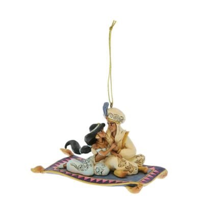 Aladdin & Jasmine Hanging Ornament 7,5 cm