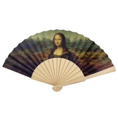 Βεντάλια "Mona Lisa" Da Vinci 21x37 cm