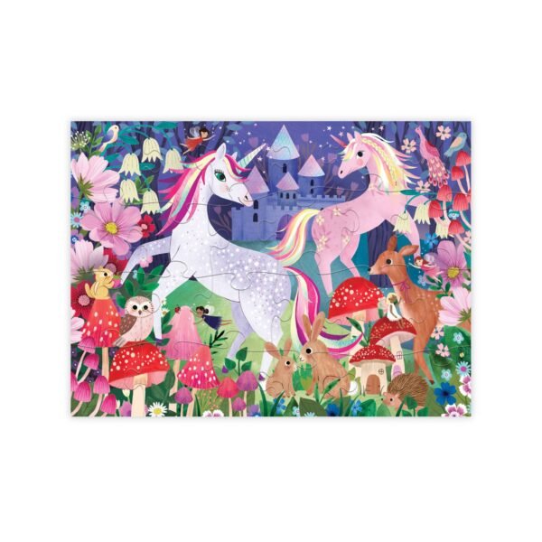 24 Pc Puzzle/Unicorn Castle - Image 2