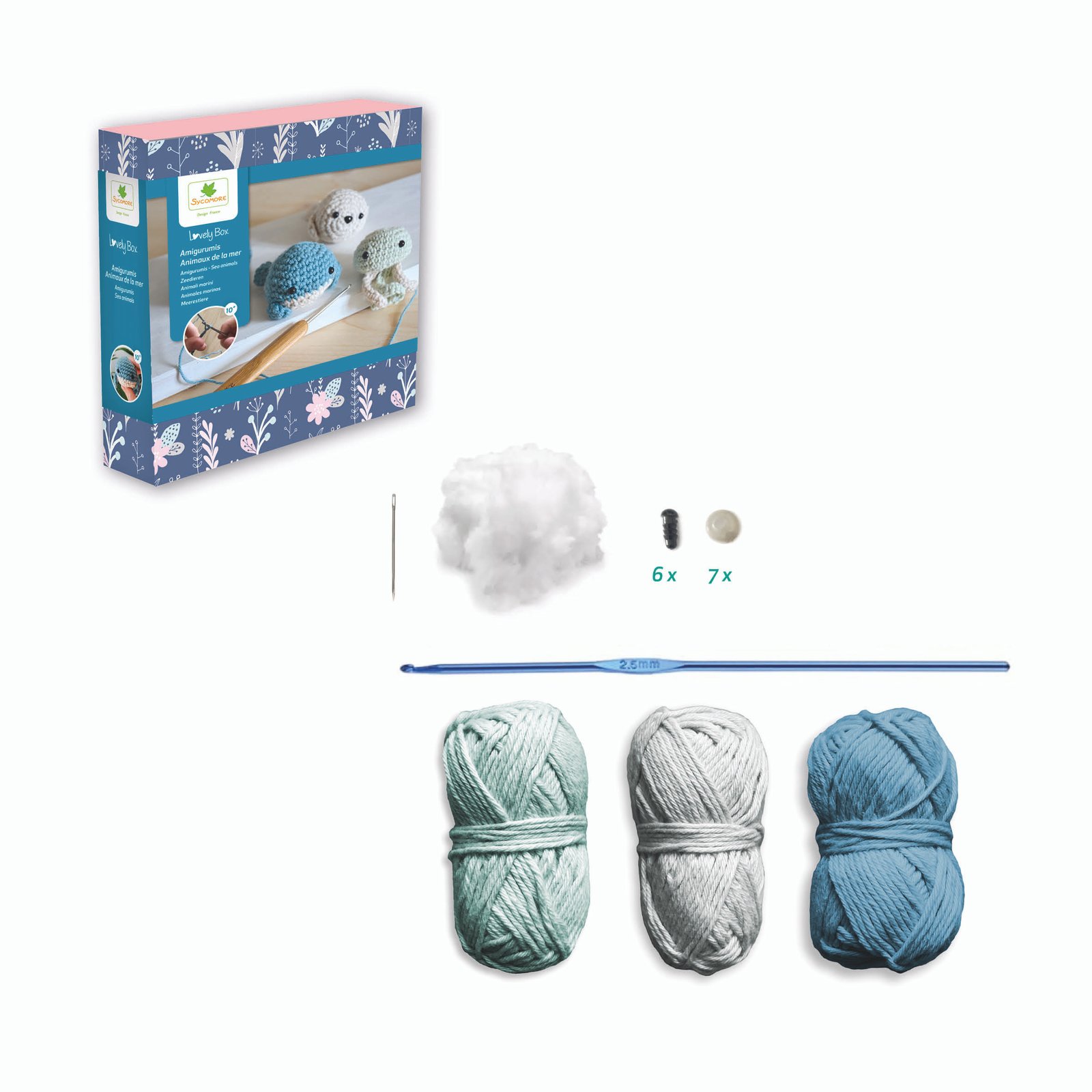 Πλέξιμο με βελονάκι Θαλάσσια Ζώα Small - Image 3