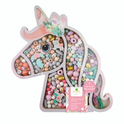 Ξύλινες Χάντρες Μονόκερος