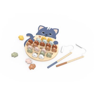 Παιχνίδι Ψαρέματος Με Λατινικό Αλφάβητο (Μαγνητικό) 33x27x1,5 cm