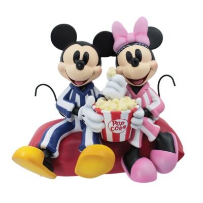 Mickey & Minnie Movie Night Figurine 15 cm