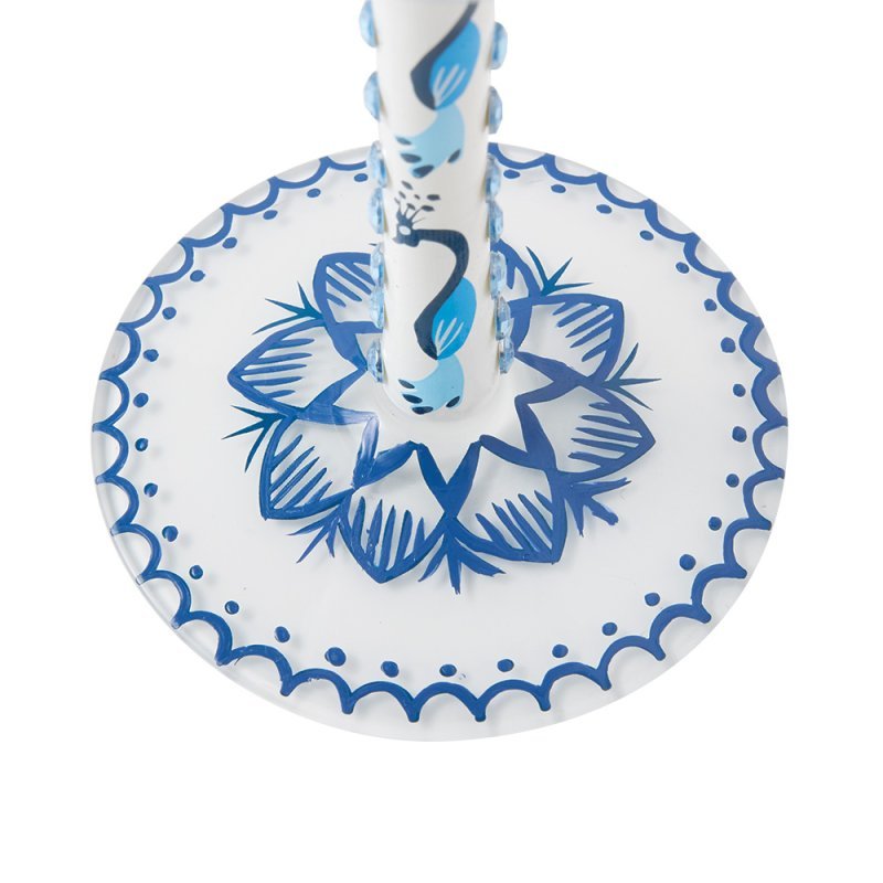 Blue Menagerie Wine Glass 22,5 cm - Image 3