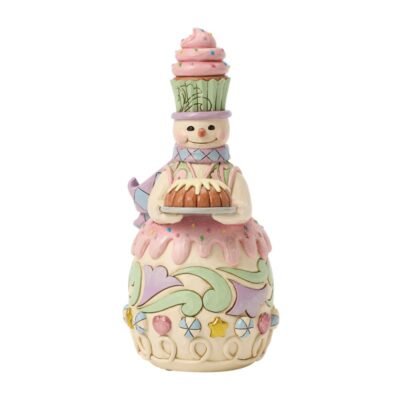Gingerbread Snowman with Bunt Cake 16 cm