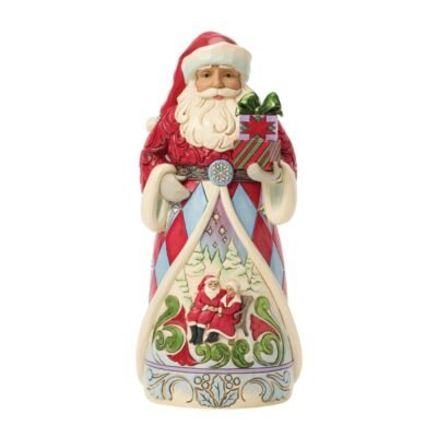 Santa with a Scene 23 cm