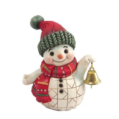 Mini Snowman with Bell 9 cm