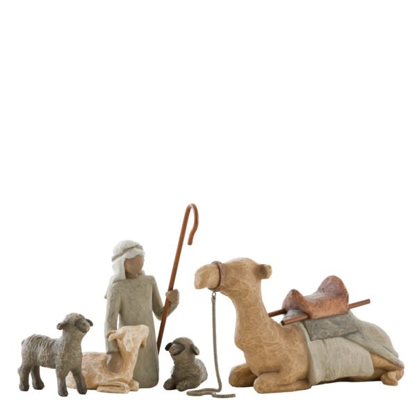 Shepherd and Stable Animals 18 cm