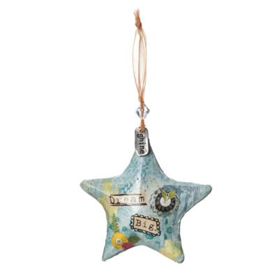 Dream Big Star Ornament 10 cm